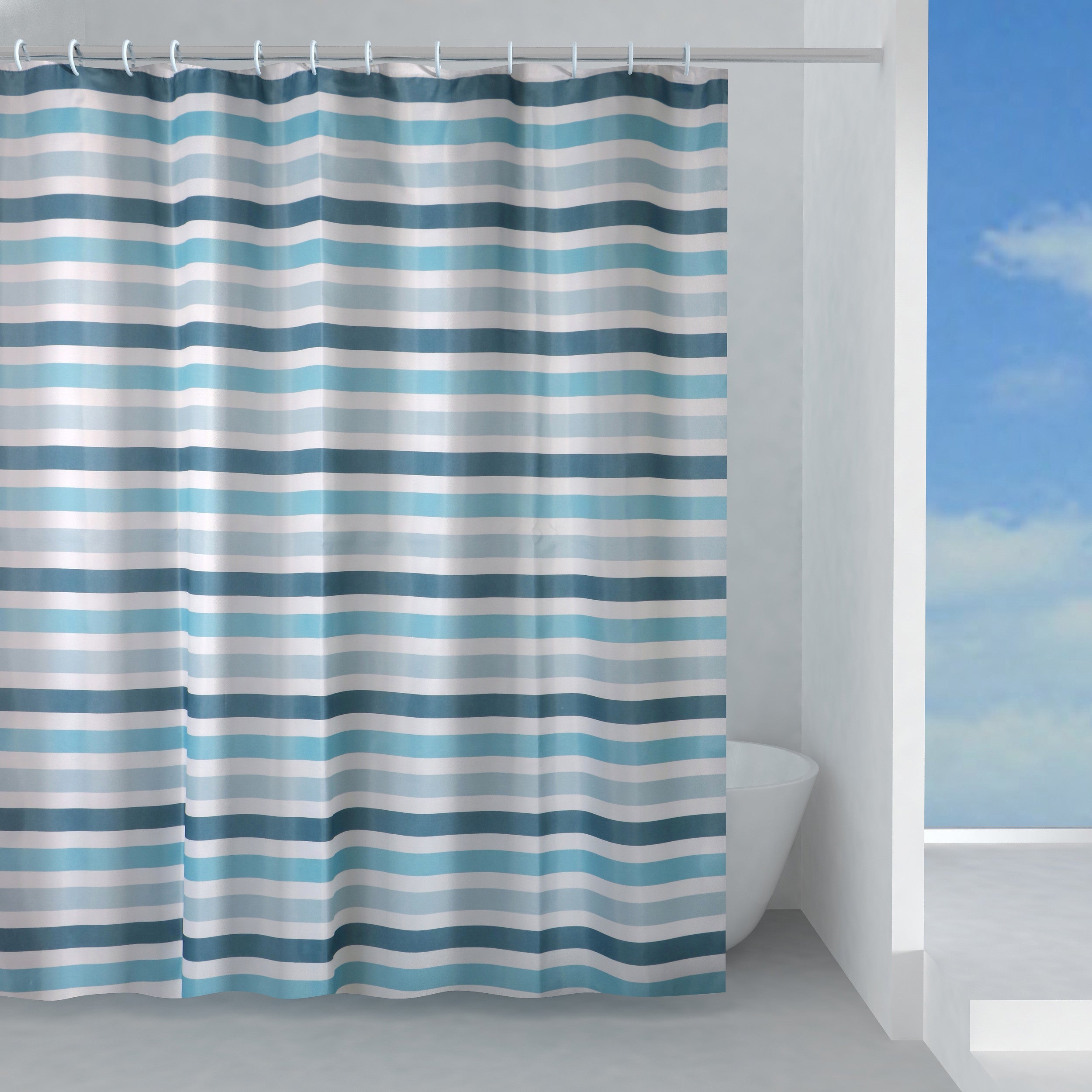 tenda doccia vasca poliestere tratto