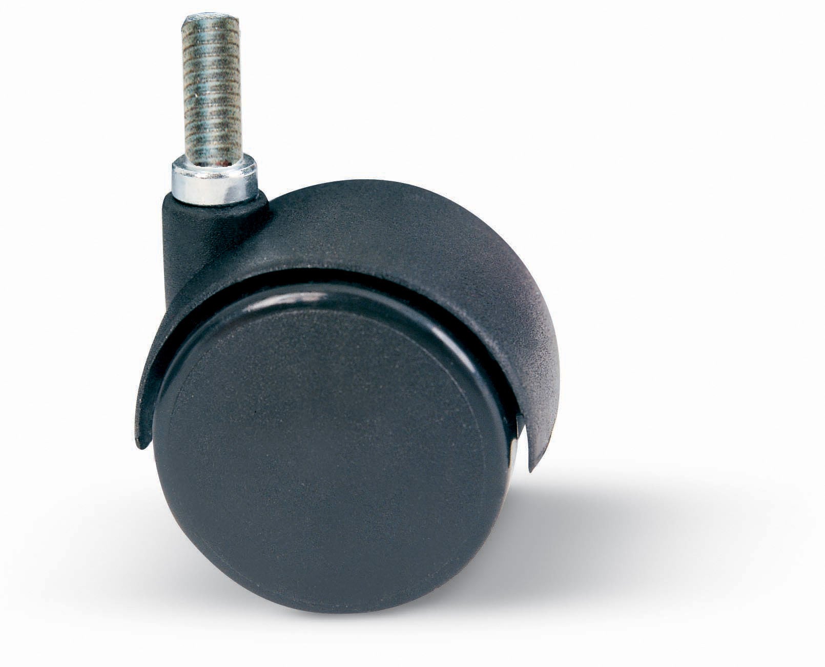 ruote mobili gemellate perno M8 40mm