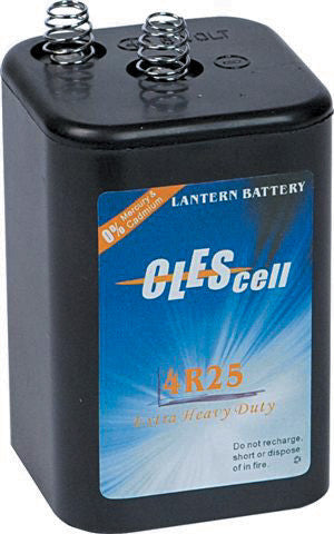 batteria 6v per lampeggiante cantiere