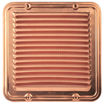 griglia aerazione quadrata rame 23X23cm