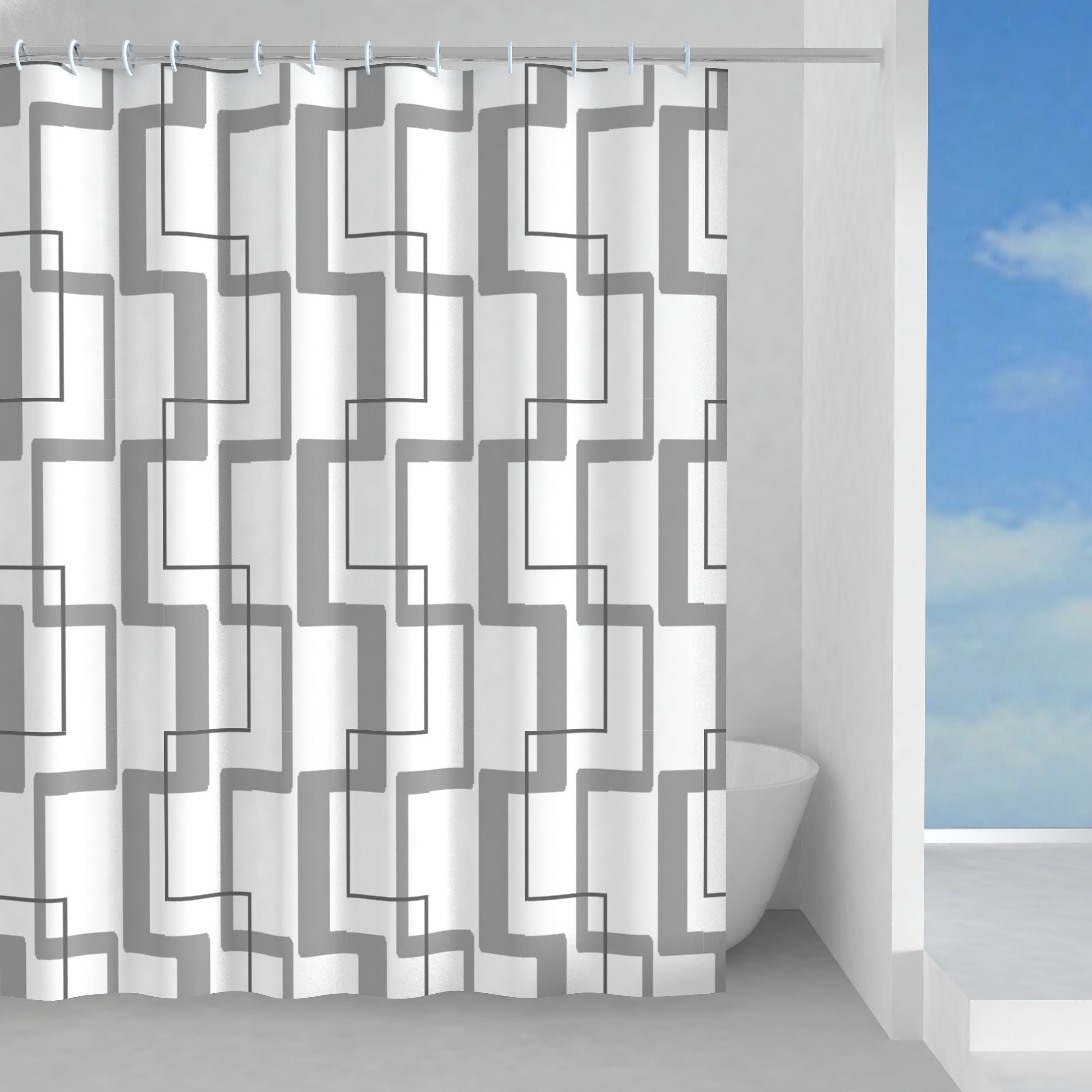 tenda doccia vasca poliestere tecno