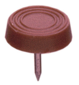 sottosedia con falsa vite marrone gr.17 (pz.10)