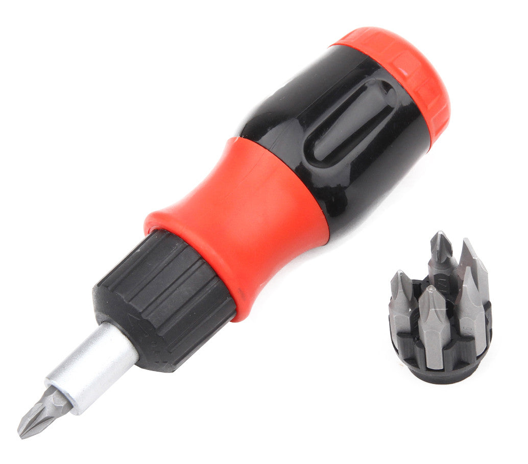 giravite cacciavite a cricchetto con 6 inserti