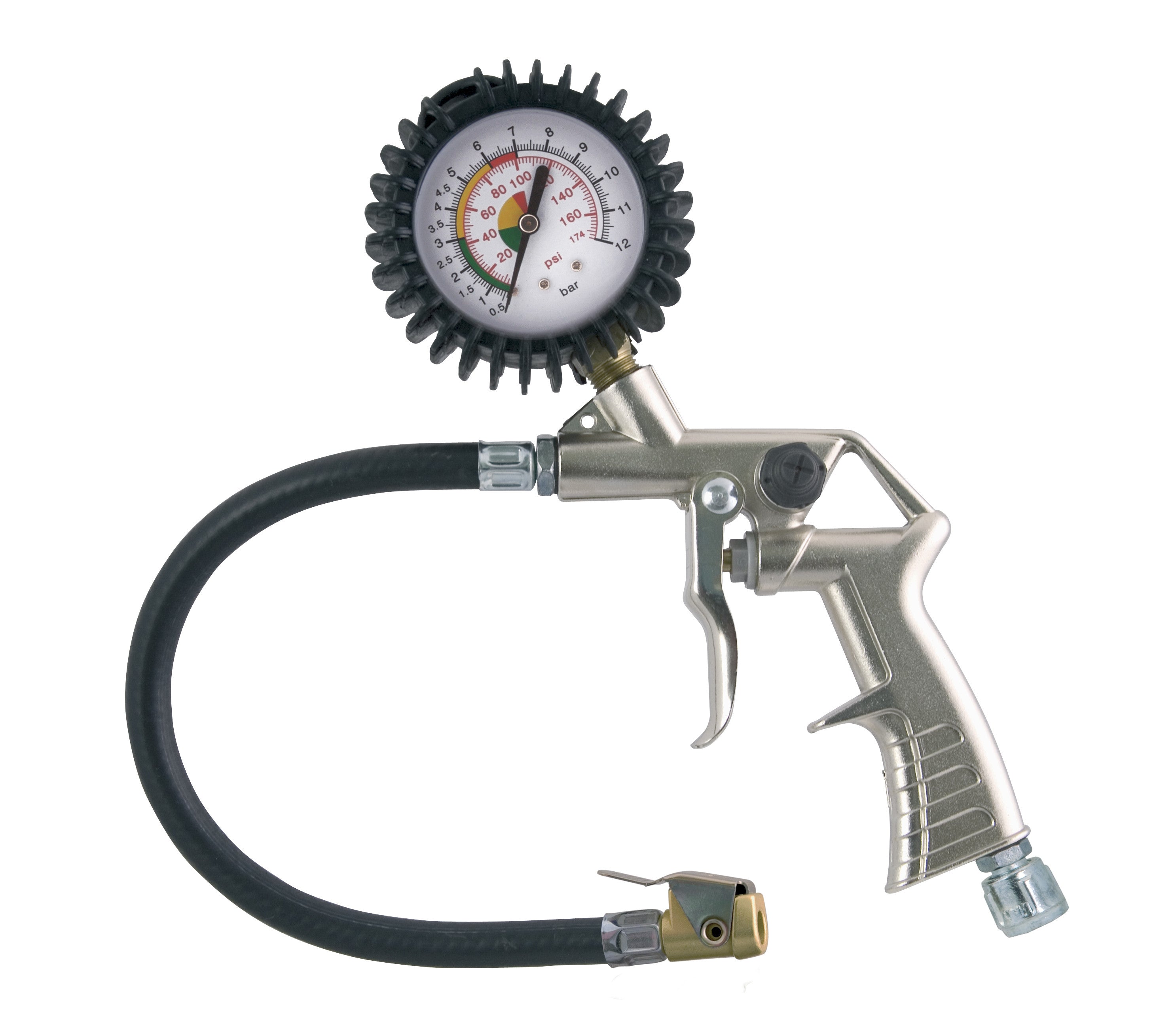 pistola gonfiaggio con manometro