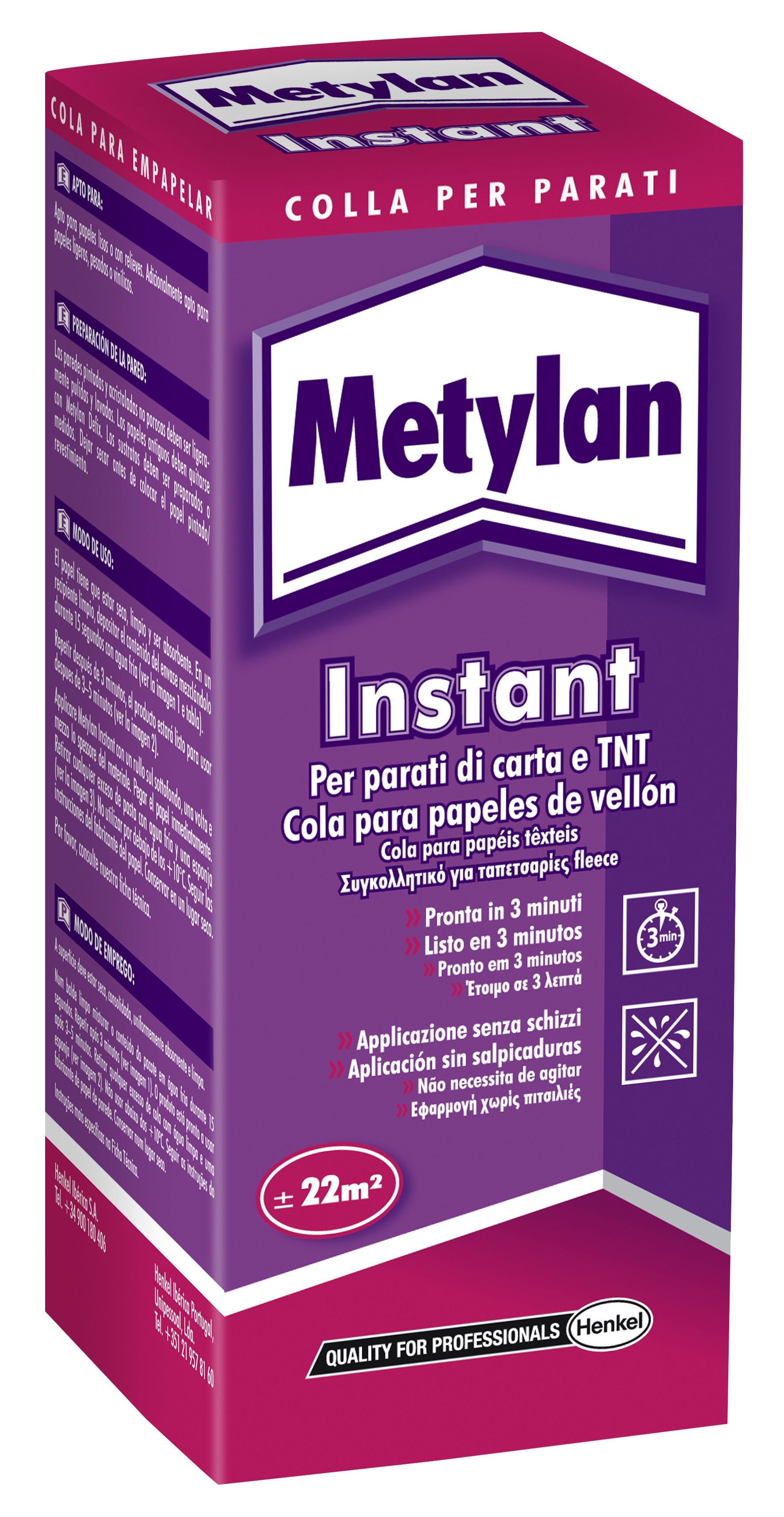 colla per parati metylan istantaneo 200g