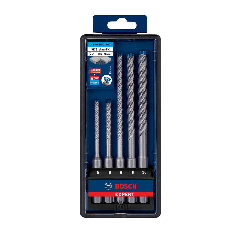 set 5 punte robust line sds plus 7x Bosch