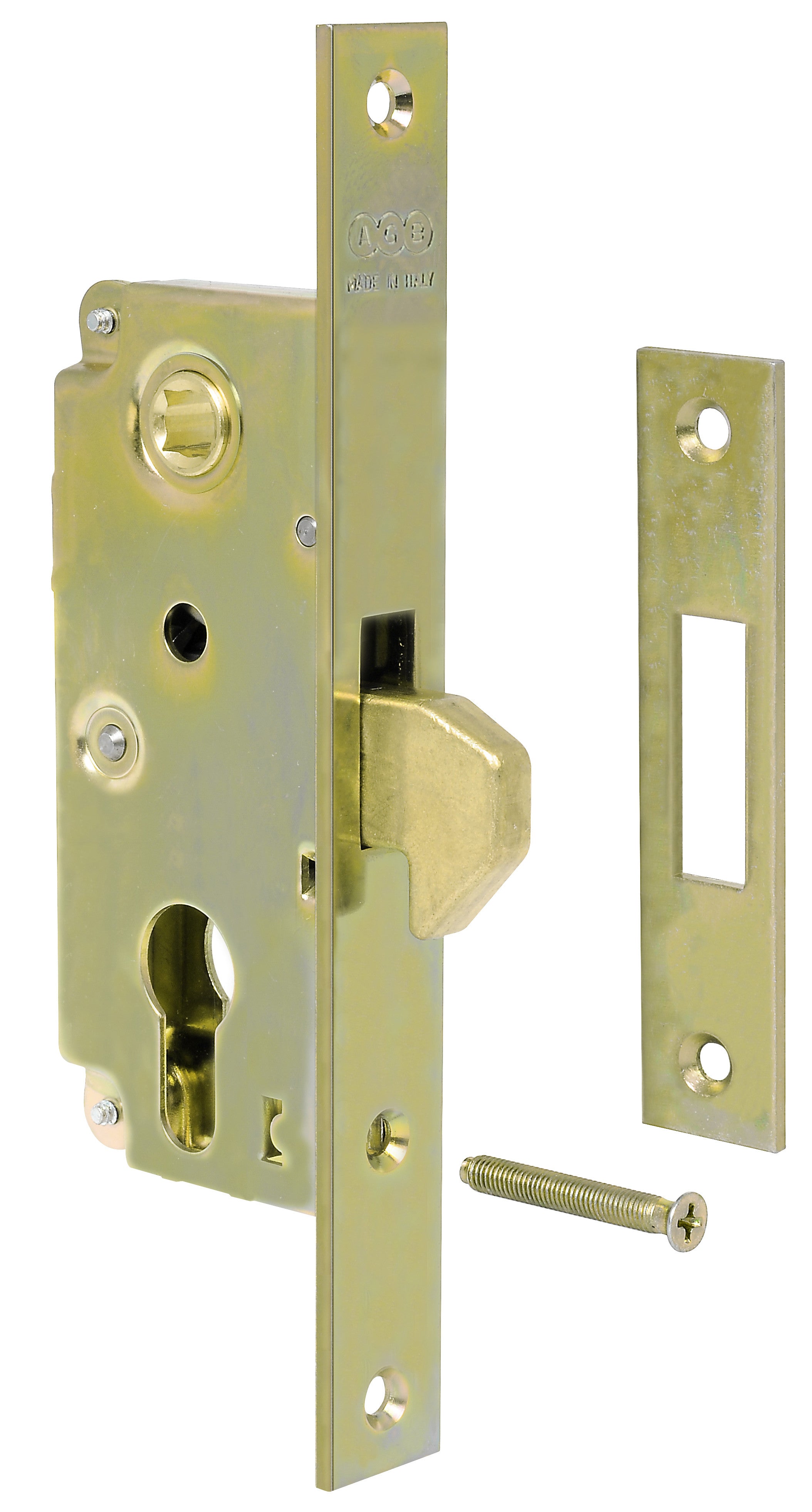 AGB serratura infilare gancio porte cancelli E40mm