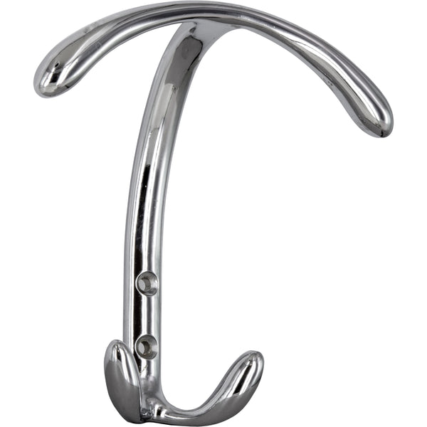 WEBI Appendiabiti da Parete,Attaccapanni da Muro con 5 Ganci Tripli,Appendiabiti da Muro,Attaccapanni da Parete Legno,Appendino da Muro per Cappotto,Vestiti,Bianco